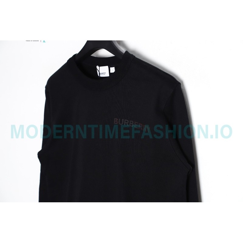 Burberry - 23FW Pressure Glue Small Label Round Neck Hoodie