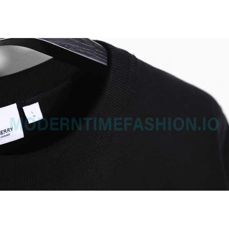 Burberry - 23FW Pressure Glue Small Label Round Neck Hoodie