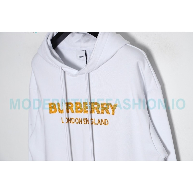  Burberry - 23FW Tatami Embroidery Hoodie