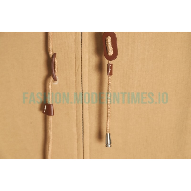 Burberry - 22FW Check Patchwork Zipper Hooded Coat