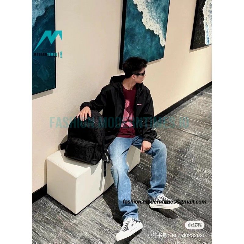 Burberry - 23ss Oak Leaf Print Hooded Coat