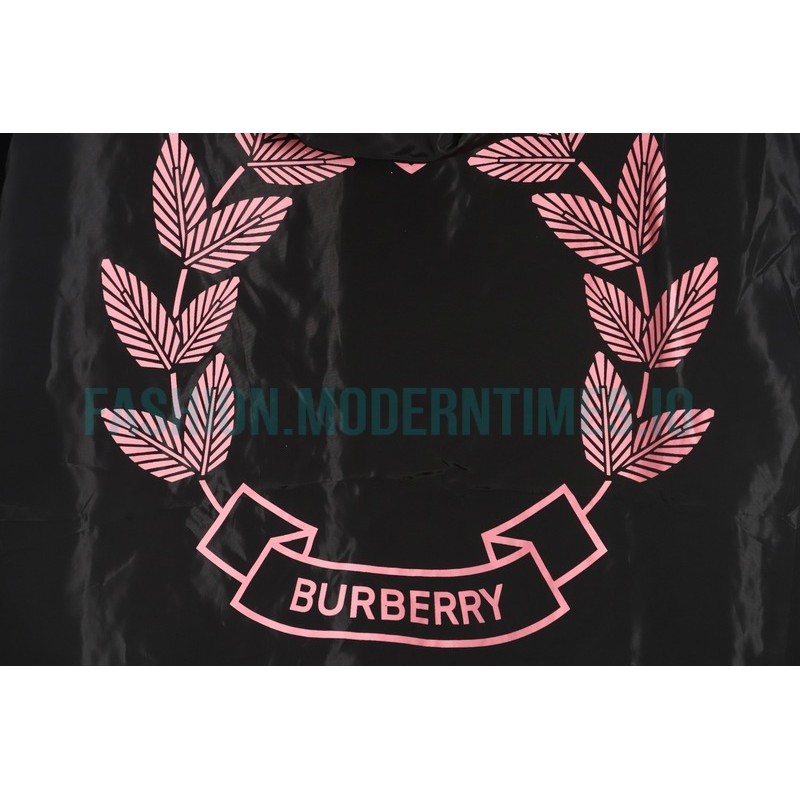 Burberry - 23ss Oak Leaf Print Hooded Coat