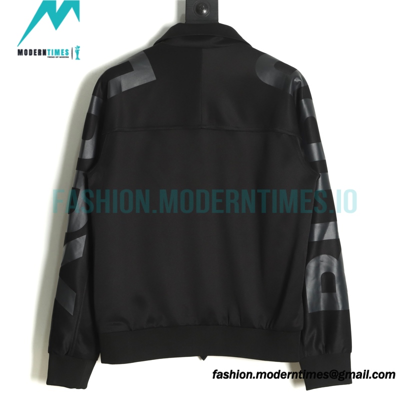 Burberry - 22FW Logo Printed Sleeves Functional Zipper Jacket