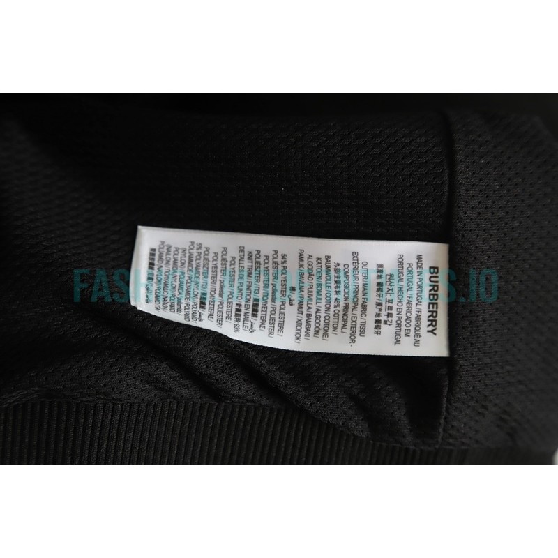 Burberry - 22FW Logo Printed Sleeves Functional Zipper Jacket