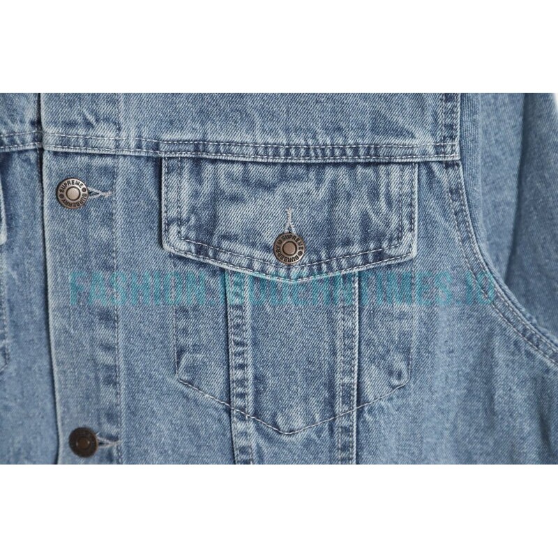 Burberry - Supreme 23SS War Horse Embroidered Denim Jacket
