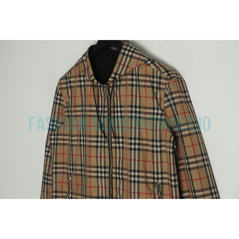 Burberry - Classic Little Check Double-sided Jacket