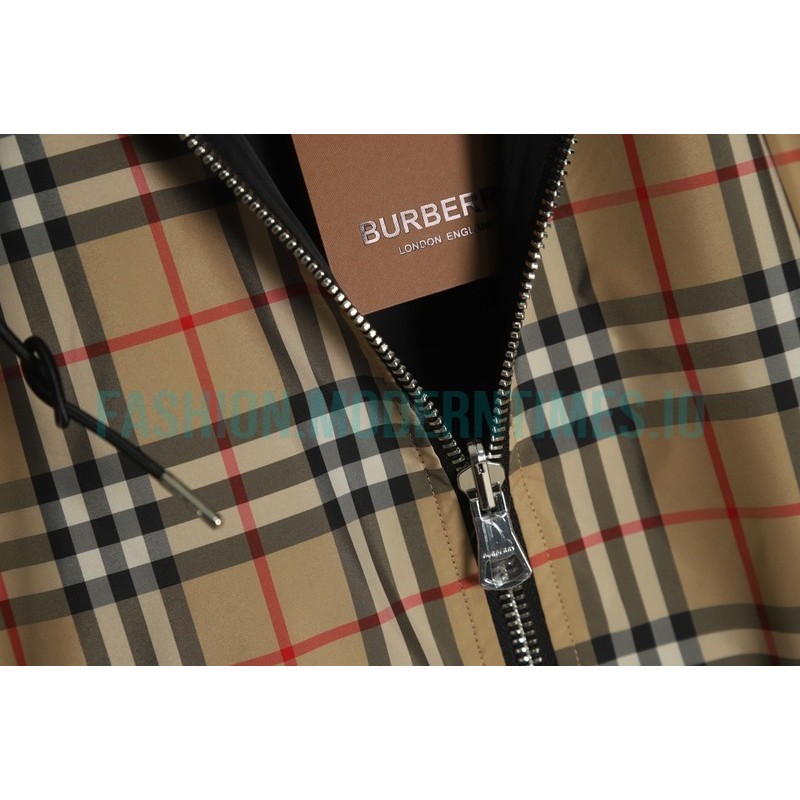 Burberry - Classic Little Check Double-sided Jacket