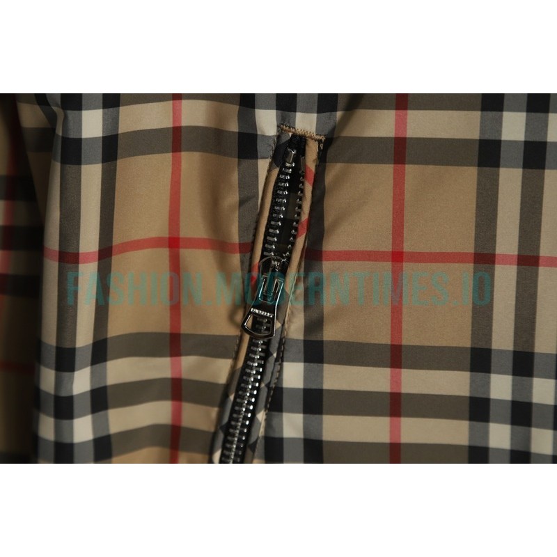 Burberry - Classic Little Check Double-sided Jacket
