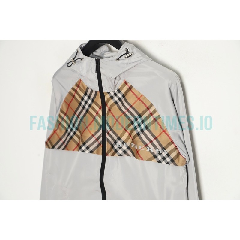 Burberry - Chest Check Logo Trench Coat