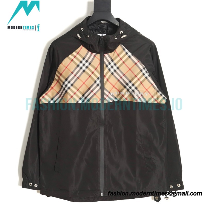 Burberry - Chest Check Logo Trench Coat