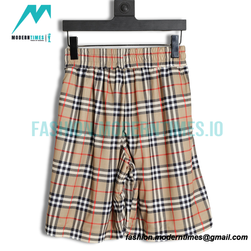Burberry - 23SS Checked Beach Shorts Pants