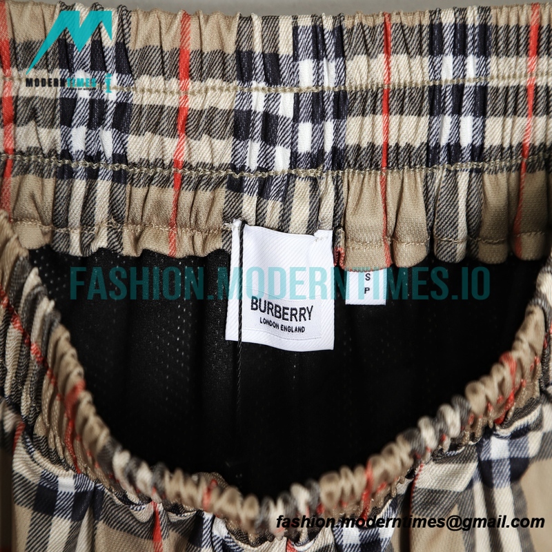 Burberry - 23SS Checked Beach Shorts Pants