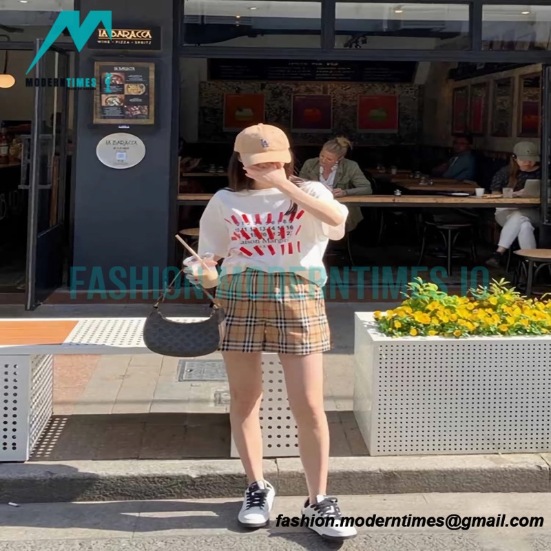 Burberry - 23SS Checked Beach Shorts Pants