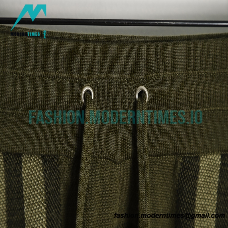Burberry - 21FW Dark Green Plaid Wool Shorts