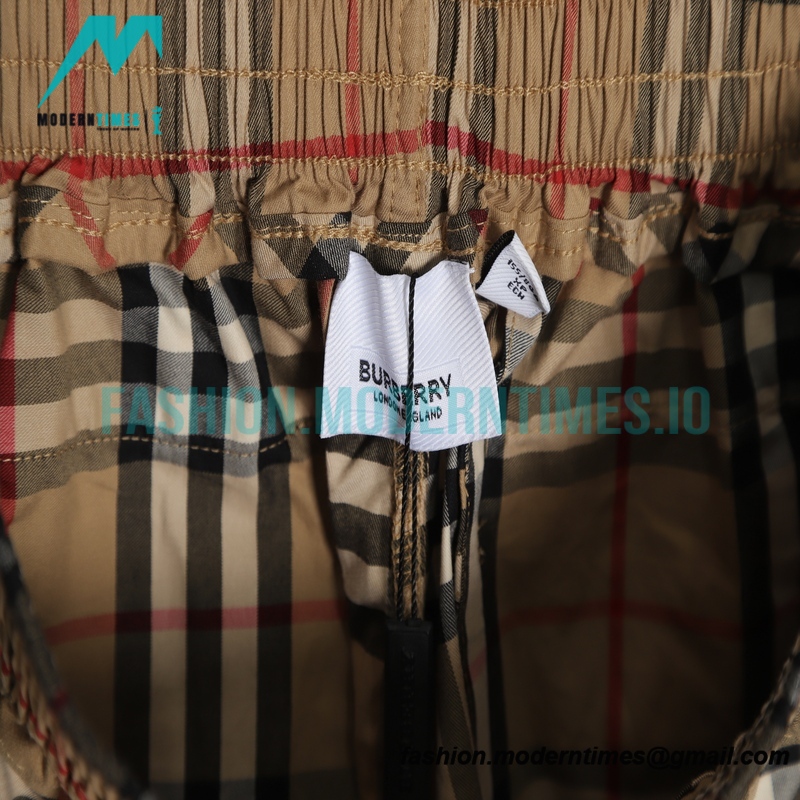 Burberry - Classic Check Shorts Pants