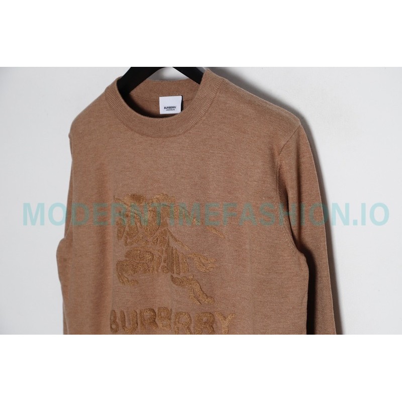  Burberry - 23ss Towel Embroidered Warhorse Knit Sweater
