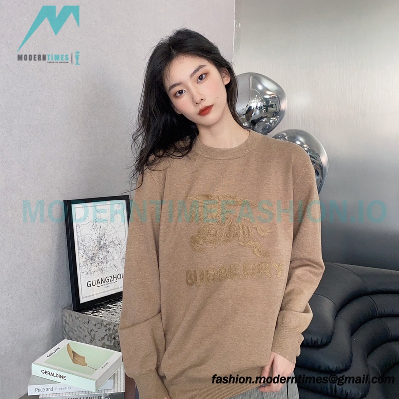  Burberry - 23ss Towel Embroidered Warhorse Knit Sweater