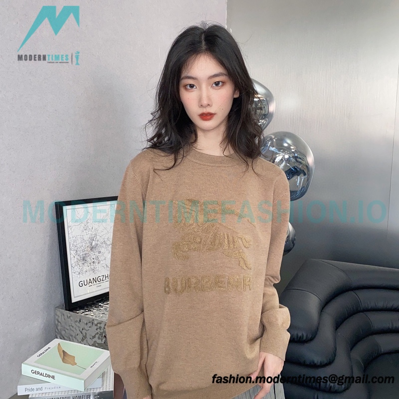 Burberry - 23ss Towel Embroidered Warhorse Knit Sweater