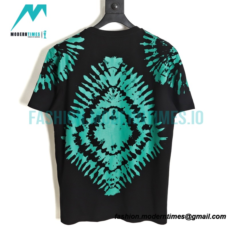 Burberry - Montage Print Round Neck Short Sleeve
