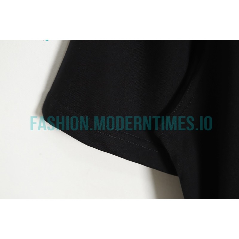 Burberry - 23SS Looped Towel Embroidered Short-sleeved T-shirt