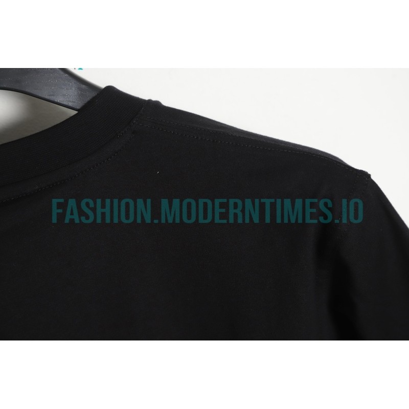 Burberry - 23SS Looped Towel Embroidered Short-sleeved T-shirt