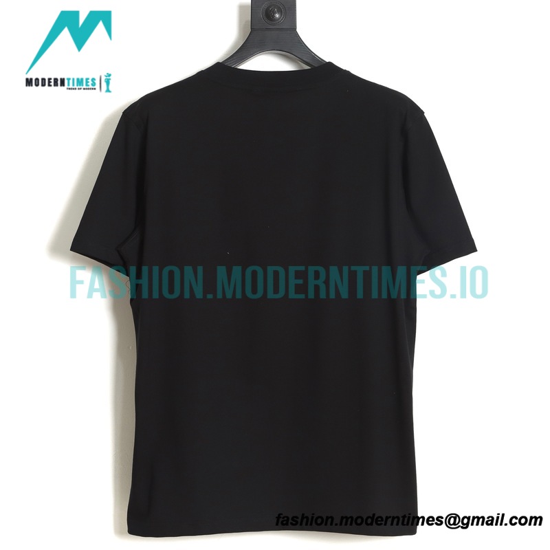 Burberry - 23SS Looped Towel Embroidered Short-sleeved T-shirt