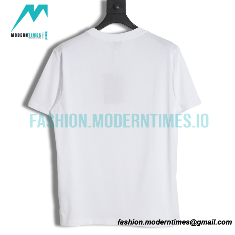 Burberry - 2022SS Circle Large Embroidered Short-sleeved T-shirt