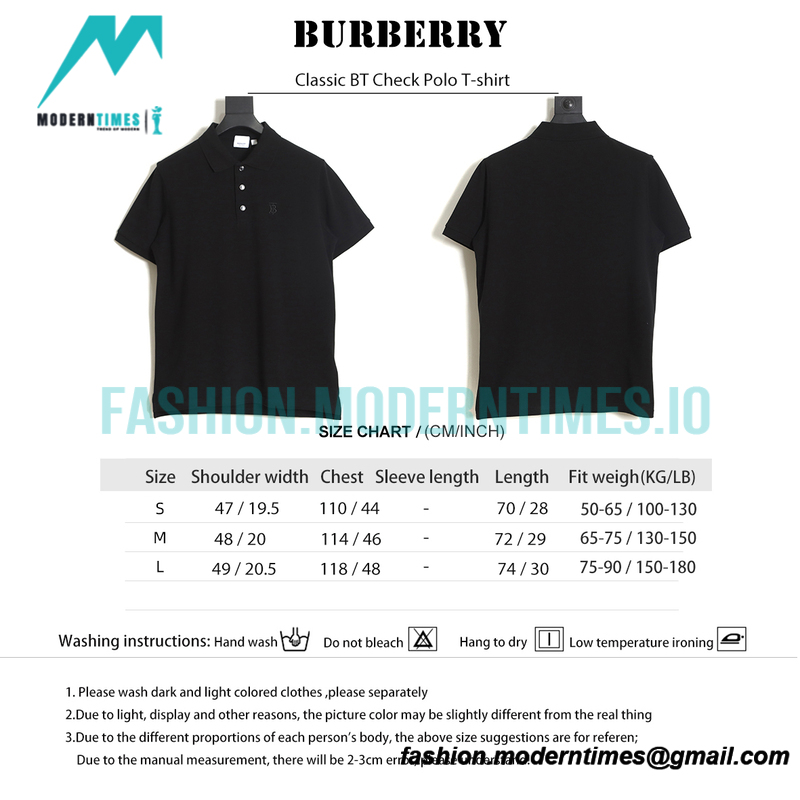 Burberry - Classic BT Check Polo