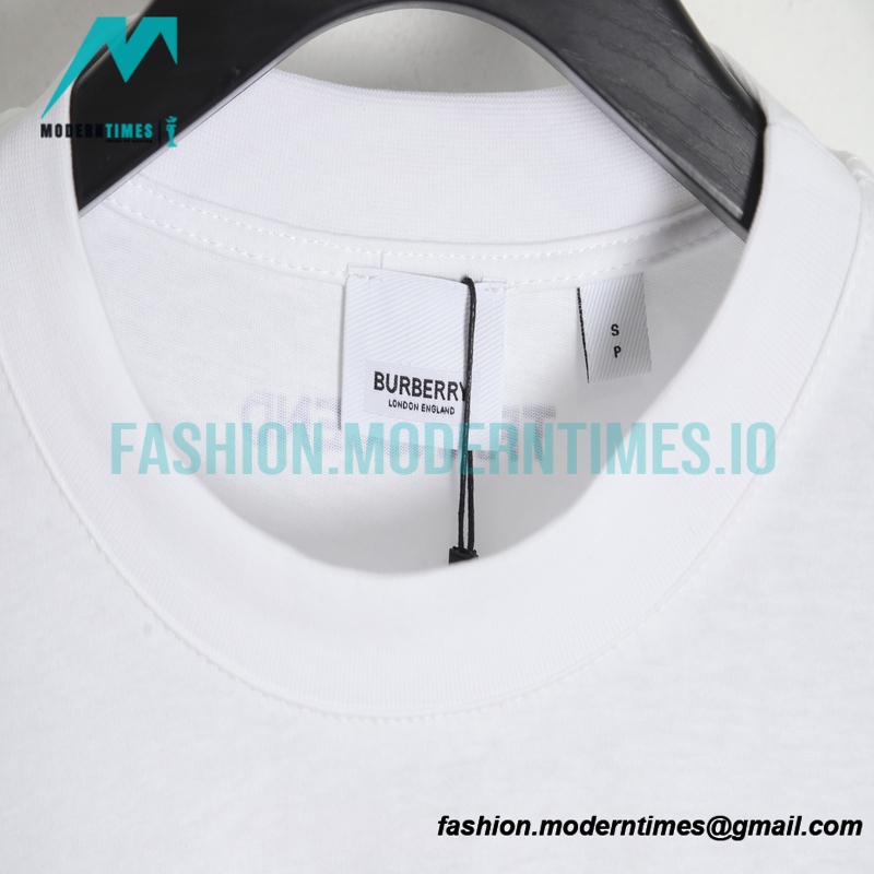 Burberry - 23SS Letter Printed Short-sleeved T-shirt