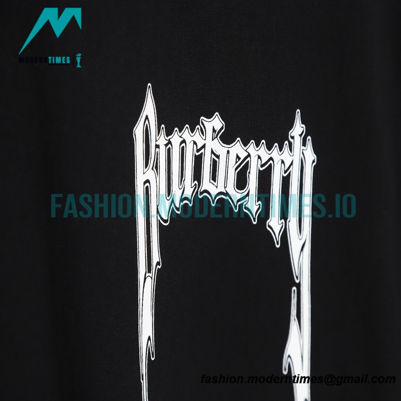 Burberry - 23SS Letter Printed Short-sleeved T-shirt