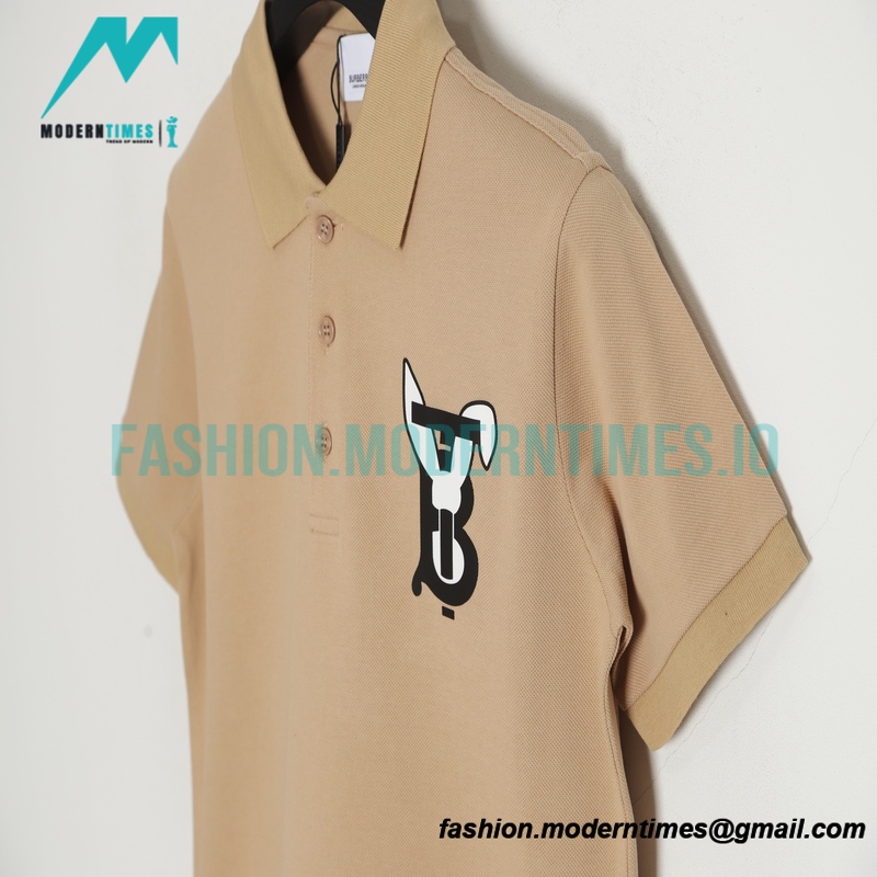 Burberry - 23SS Year Of The Rabbit Limited Short Sleeve Polo With Bunny Print