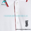 Burberry - 23SS B Letter Towel Embroidered 3-dimensional Letter Short-sleeved Polo Shirt