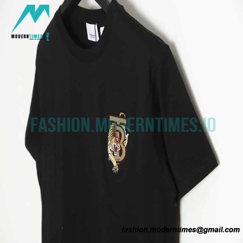 Burberry - 2022SS Year Of The Tiger Limited Embroidered Short-sleeved T-shirt