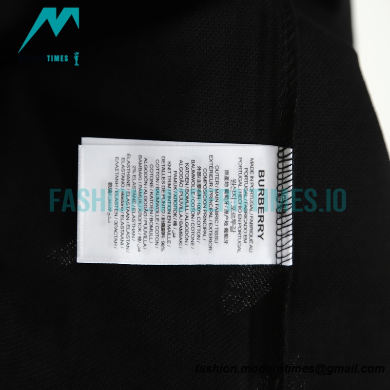 Burberry - 22ss Art Signature Short-sleeved Polo Shirt