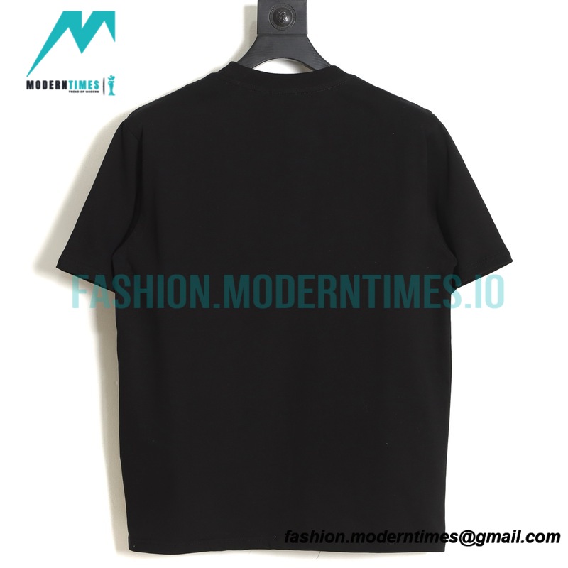 Burberry - 23SS Leaf heraldry 3-dimensional embroidered short-sleeved T-shirt