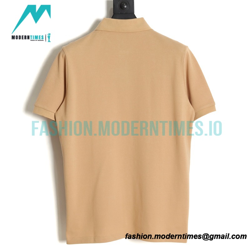 Burberry - 23SS Embroidered Short-sleeved Polo With B-line Front