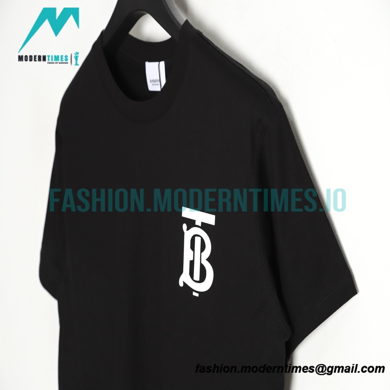 Burberry - Classic Chest Compression Rubber TB Letter Short Sleeve