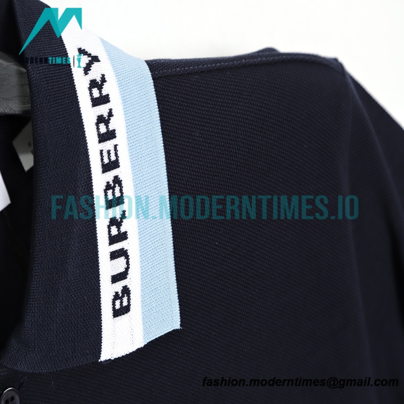Burberry - 21SS Short-sleeved Polo Shirt With Classic Embroidered 
