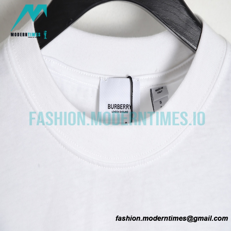 Burberry - 23SS Short Sleeve T-shirt With Circle Print Of Thorn Vine