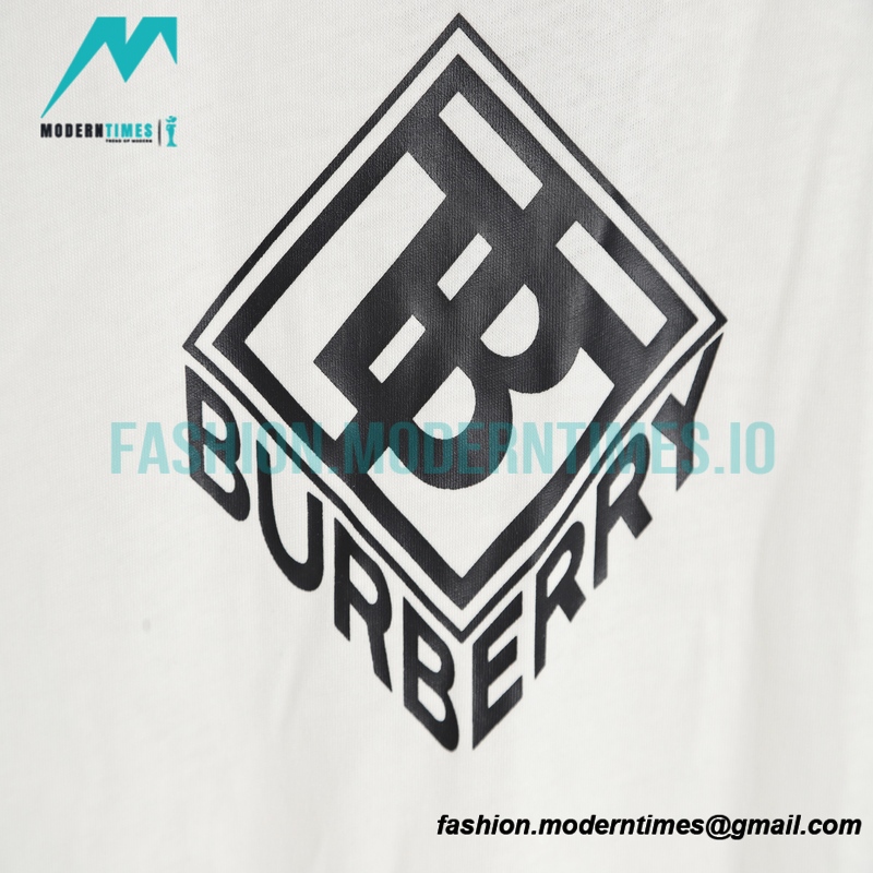 Burberry - TB Letter Logo Classic Logo Printed Short-sleeved T-shirt