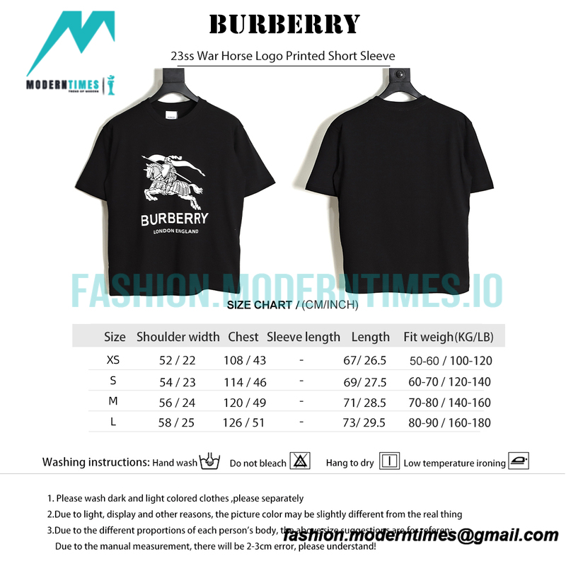 Burberry - 23ss War Horse Logo Printed Short Sleeve