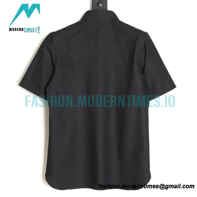 Burberry - 22SS Pocket Silicone Letter Short-sleeved Shirt