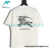 Burberry - 2023SS Back New Knight Charger Logo Short-sleeved T-shirt