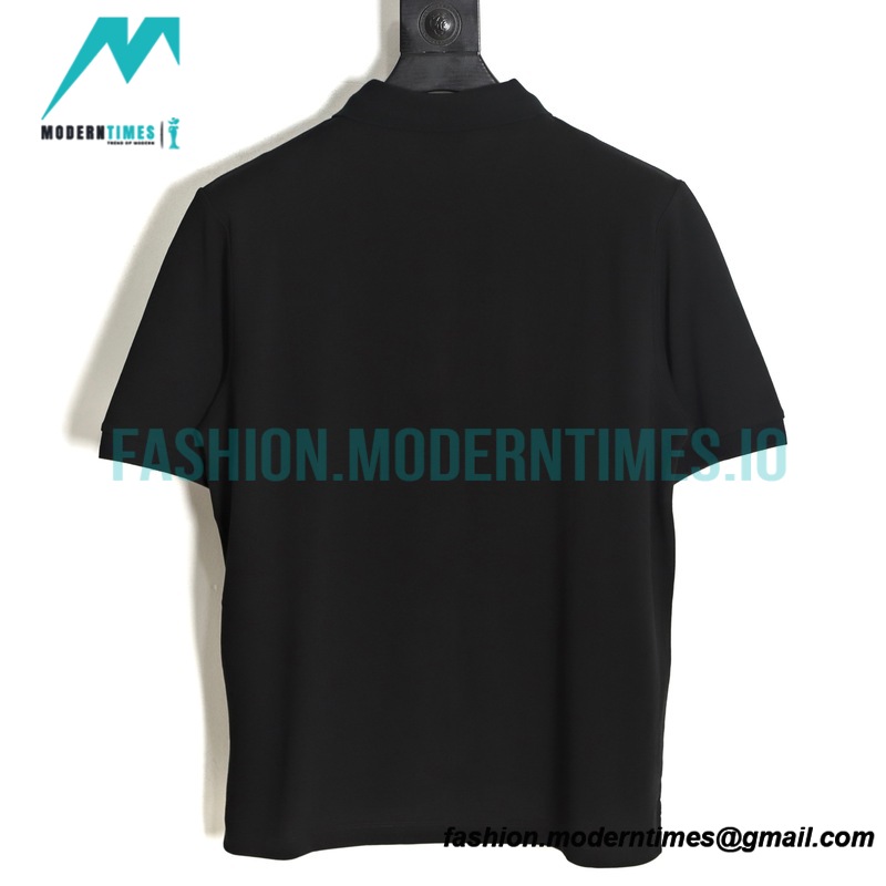 Burberry -Classic War Horse Embroidered Polo Short Sleeve