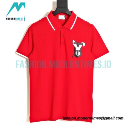 Burberry - 23SS Year Of The Rabbit Printed Short-sleeved Polo Shirt
