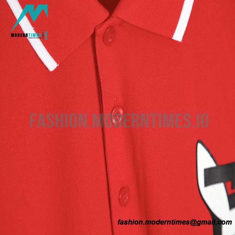 Burberry - 23SS Year Of The Rabbit Printed Short-sleeved Polo Shirt