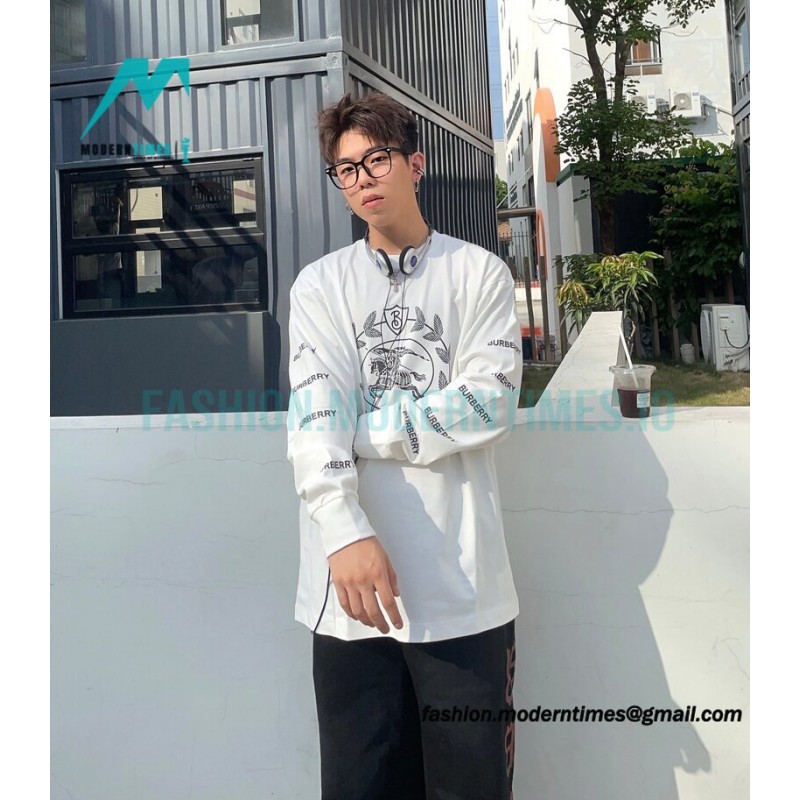  Burberry - 23ss Oak Leaf Warhorse Long Sleeve T-shirt