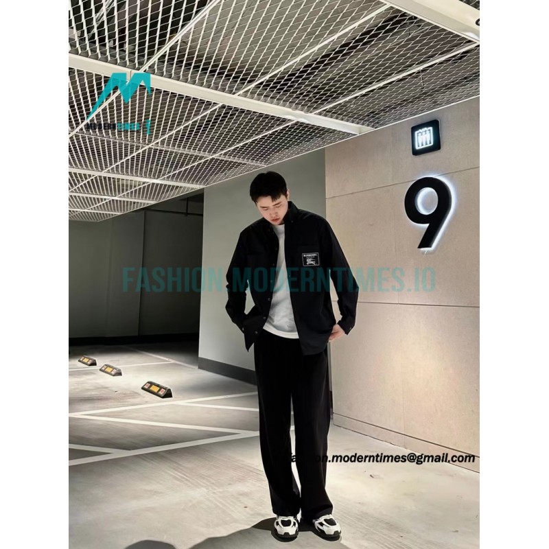 Burberry - 23SS long-sleeved shirt for war Horses
