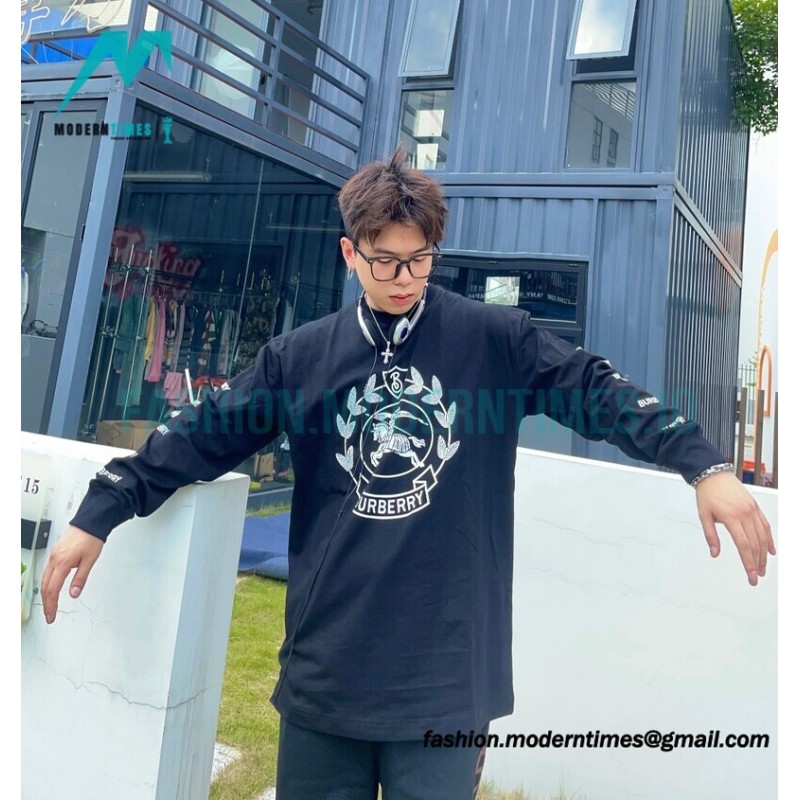  Burberry - 23ss Oak Leaf Warhorse Long Sleeve T-shirt