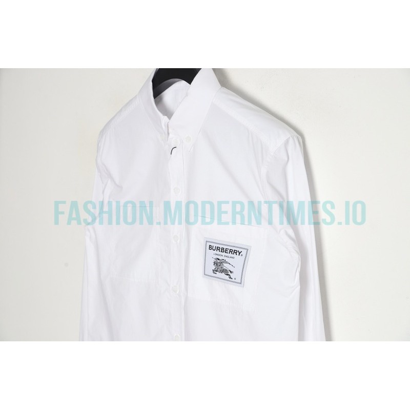 Burberry - 23SS long-sleeved shirt for war Horses